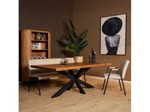 starfurn - Tree trunk table mango 200