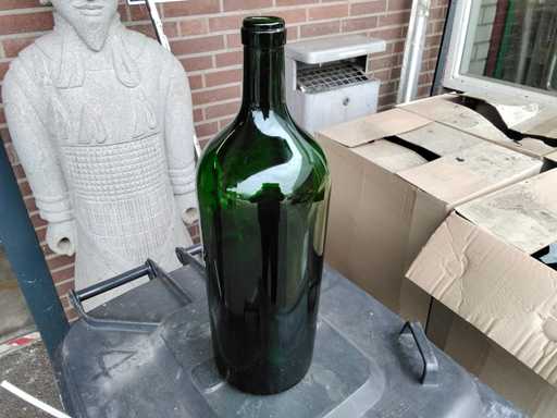 Aproximativ 65 de sticle de sticl? deco.