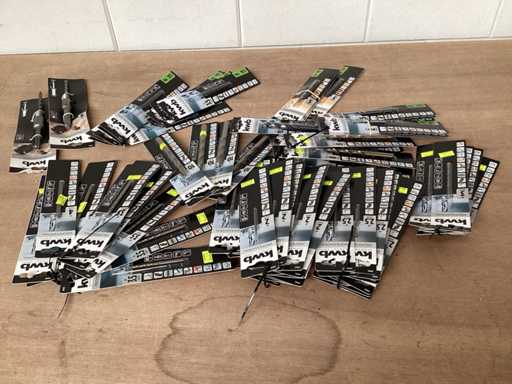 Lotto di miscelazione KWB varie punte (79x)