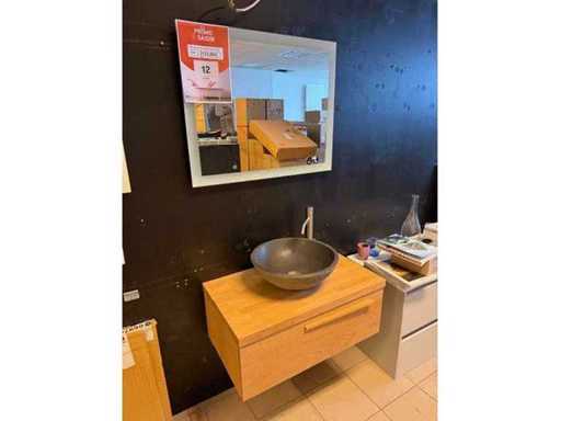 sanijura - halo - vanity unit - bathroom furniture set