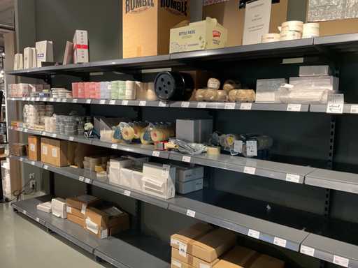 Partij verpakkingsmaterialen