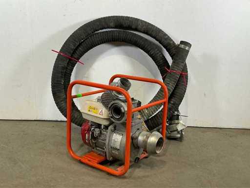2016 Koshin SEH-80X Dirty Water Pump 54m³ Petrol