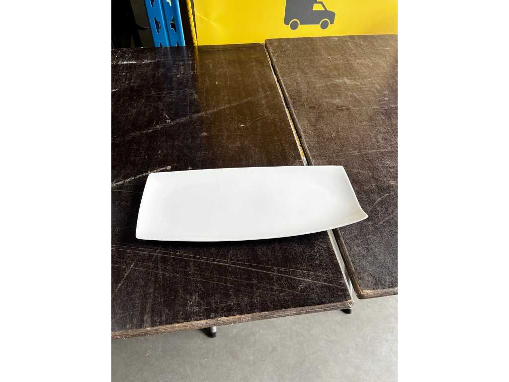 Plm 25 rechthoekige borden YONG 35x15 cm.