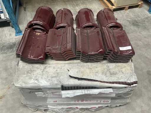 Monier 6 Dachziegel und Firstziegel