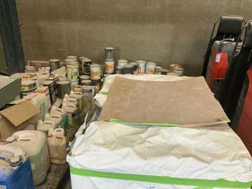 Charge geöffneter Farbe