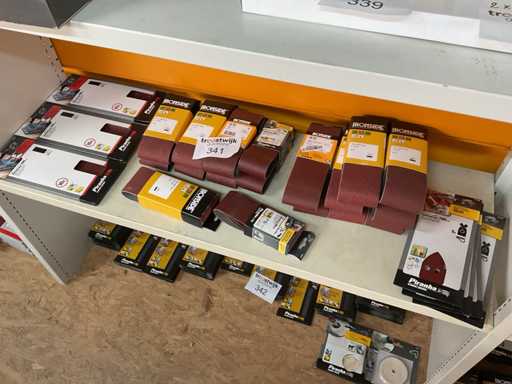 Sandpaper and sanding tapes