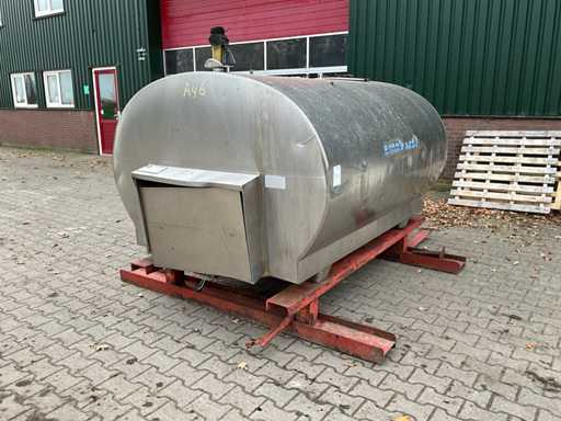 Réservoir de stockage horizontal