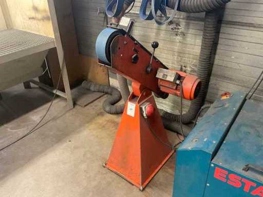 Ponceuse à bande de béquille arrière H.M. TAS-75