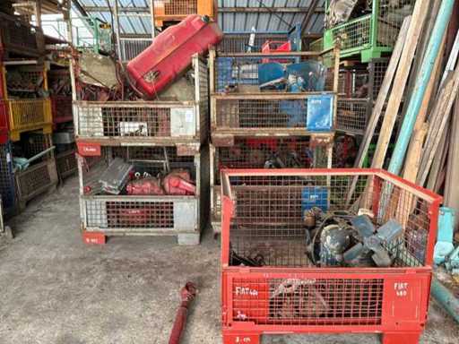 Batch of tractor parts