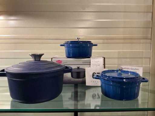GSW Cast iron pot (3x)