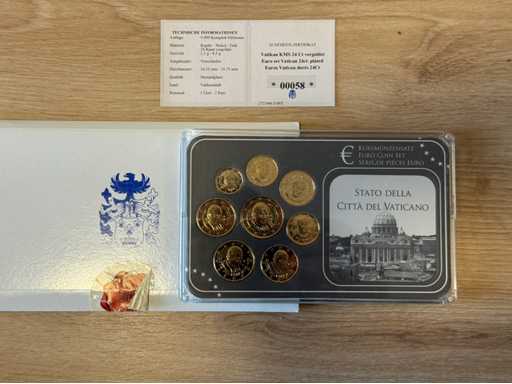 Euro Coinset Verguld Portugal