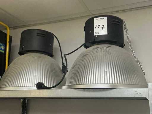 Lampe de plafond Disano Industrial (2x)