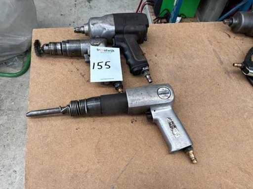 Vari utensili pneumatici (3x)