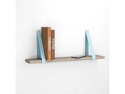 (29x) Leren Plankdragers Baby “Blauw” (set)