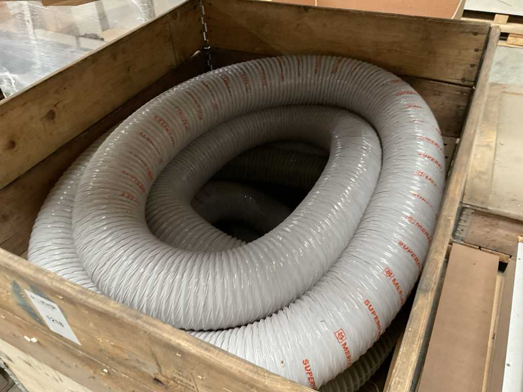 Batch of flexible hose for dust extraction