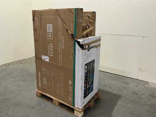 Pallet Televisies Retourgoederen - 6 items