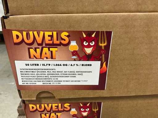 Duvels Nat Do it self beerkit (19x)