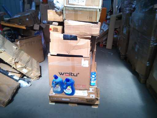 Pallet met 40 artikelen, klantretour Amazon klasse C