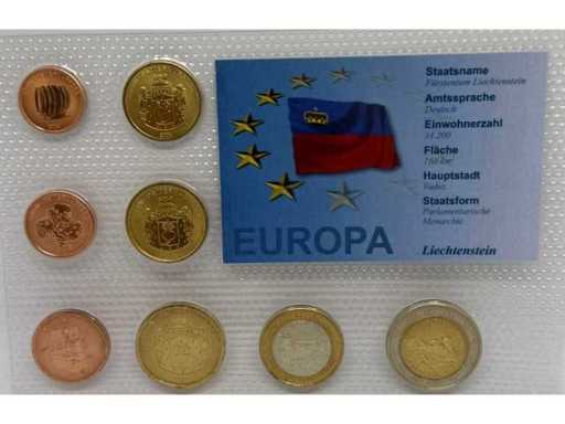 Euro pattern coin set – Romania 2007