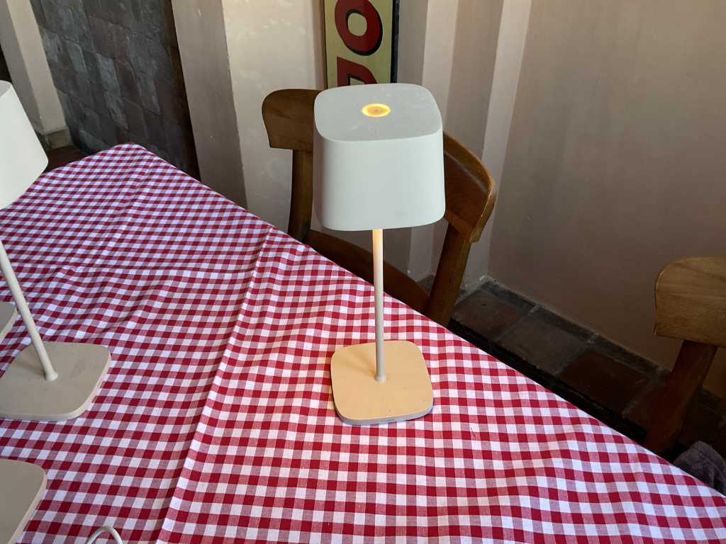 Akumulatorowa lampa stołowa LED Zafferano (5x)