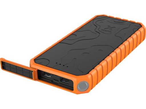 xtorm Rugged Powerbank - 20000mAh - Waterproof - Flashlight - 35W - USB C and USB A - Orange