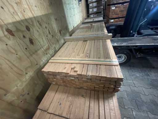 Angelim Pedra slats planed 4300-6100x45x20mm (340x)