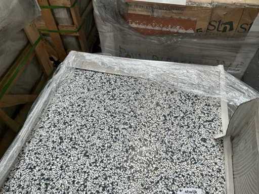 15.48 m2 of tiles
