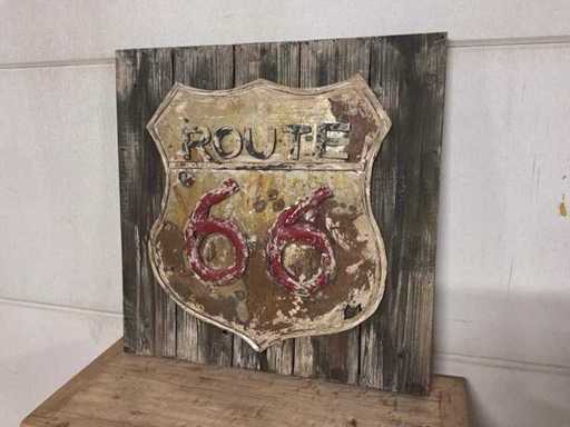 Decorarea pereților Route 66