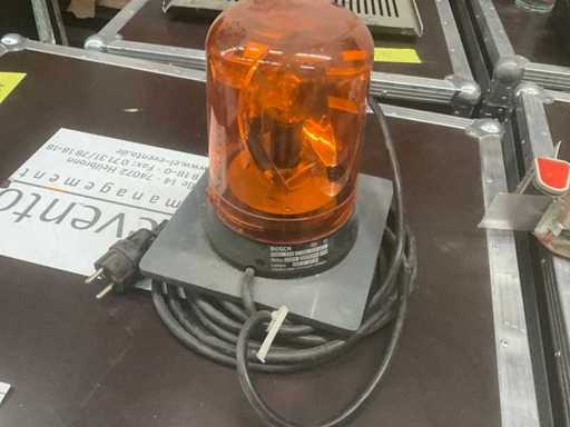 Orange Warnleuchte mit 220V Anschluss