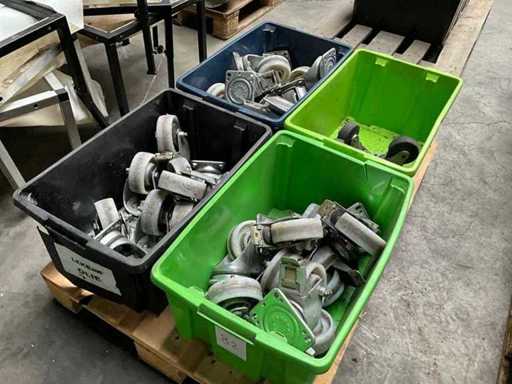 Lot de diverse roți de transport