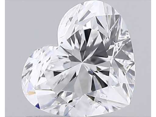 Heart shape cut diamond 3.02 carat certified