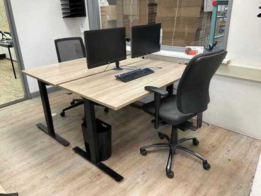 Lieu de travail au bureau (2x)