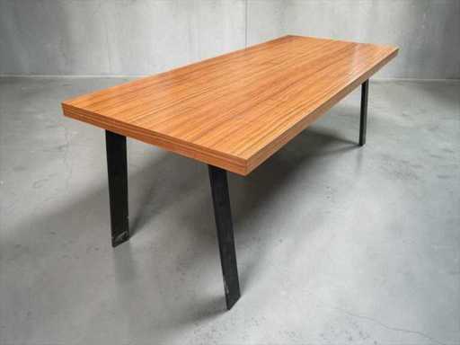 Next125 Design Eetkamertafel met stalen poten/frame 220x90cm