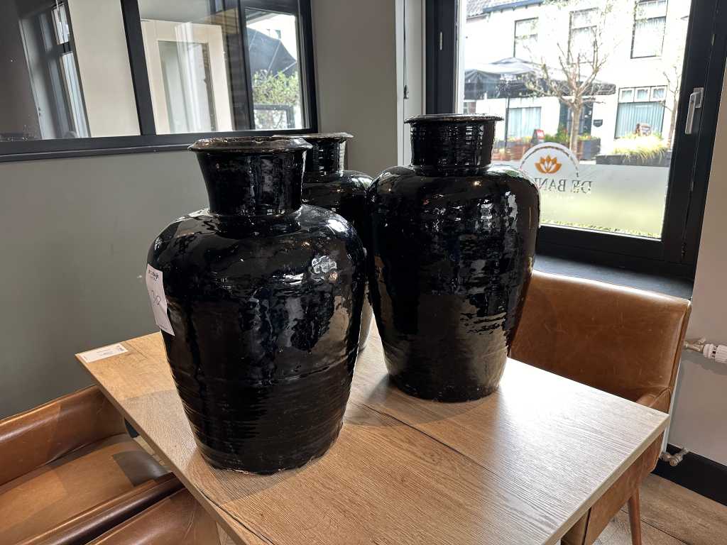 Vases en céramique (3x)