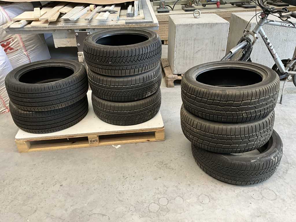 8x Car tyre 215/50 R17