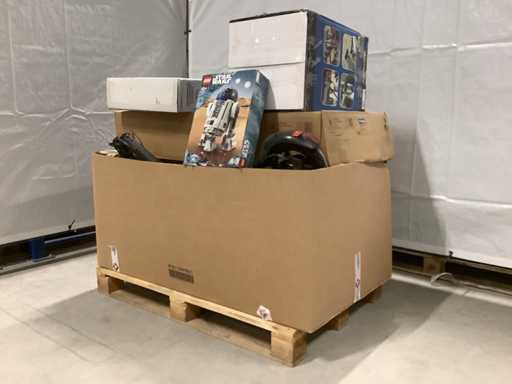 Marchandises de retour de palettes