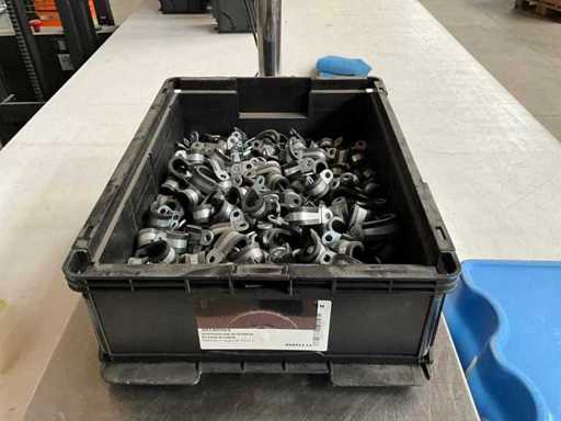 Norma 6,76 kg Pince à tuyau avec B15 mm en caoutchouc D15 mm dans une boîte empilable