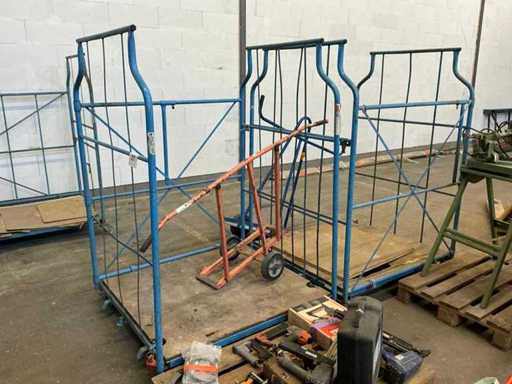 Diverse transportkarren (6x)