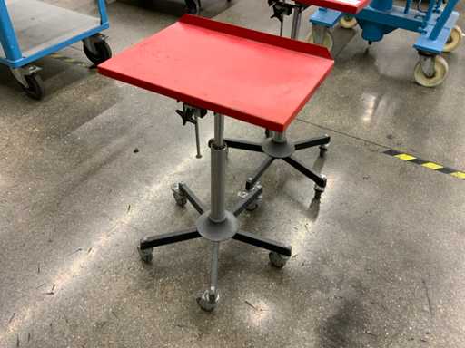 Ergotech - Chariot d’atelier réglable en hauteur (2x)