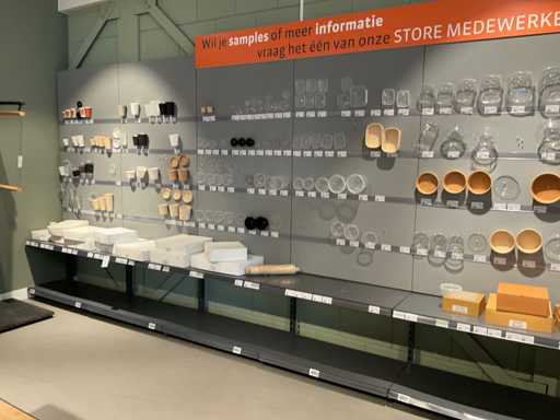 Rack mural Dates Shop