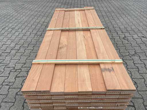 Mandioqueira decking boards 2500x120x21mm (69x)