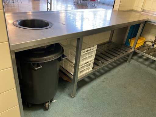 Meubles de nettoyage en acier inoxydable