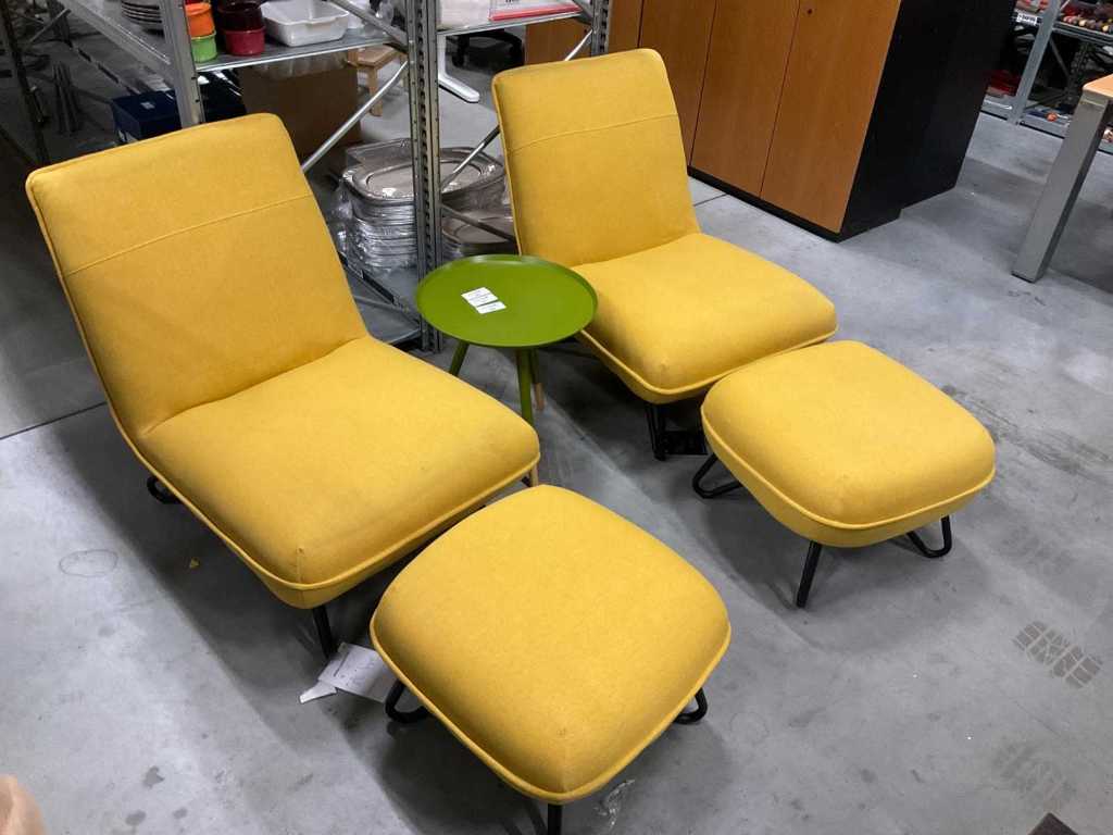 Lounge - Fauteuils avec table d’appoint
