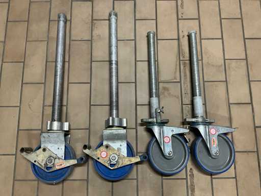 ASC SC200-NY scaffold wheel braked (4x)