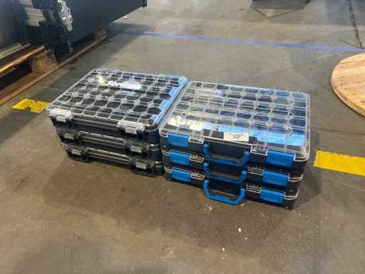 Cutii de depozitare Sortimo / cutii de sortiment (6x)