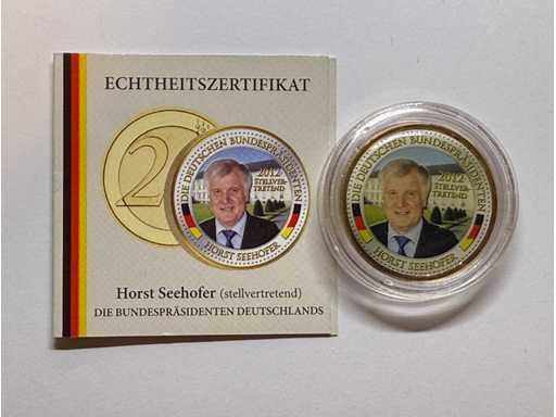 2 Euro Horst Seehofer