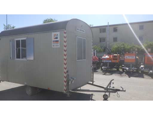 HBU CONSTRUCTION TRAILER 370, 80 KM/H