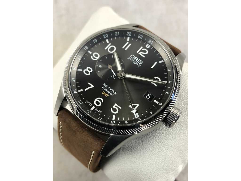 Montre Homme Oris Big Crown ProPilot GMT Small Second Automatic 01 748 7710 4063-07 5 22 05FC