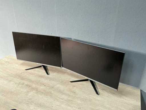 JVC - Q27VCF - Monitor (2x)