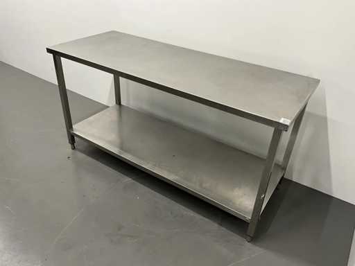 Table de travail en acier inoxydable
